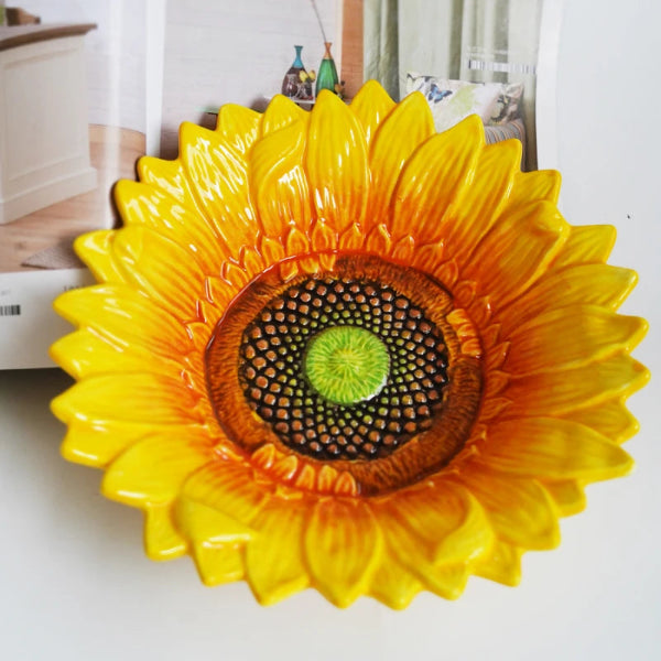 Sunflower Serving Plate (Assorted Sizes)