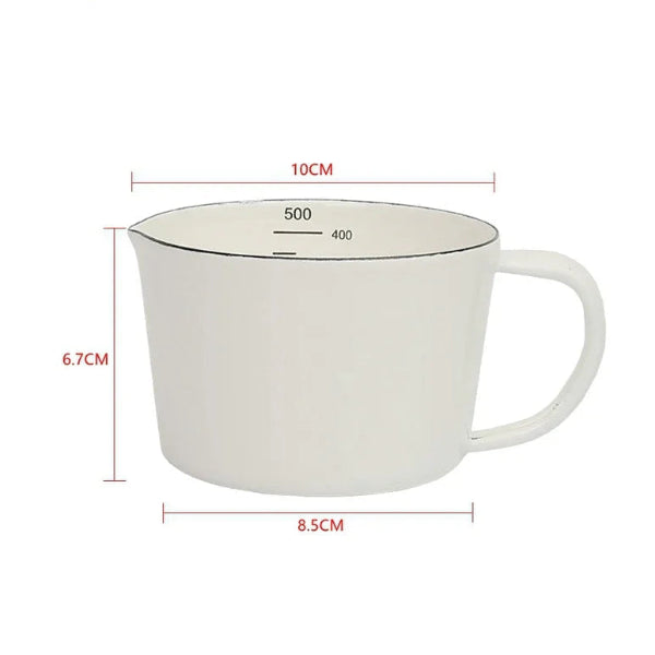 Enamel Measuring Jugs (Assorted Sizes)