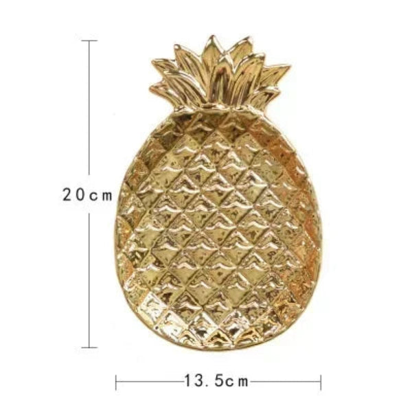 Pineapple Trinket Dish (Assorted Colours)