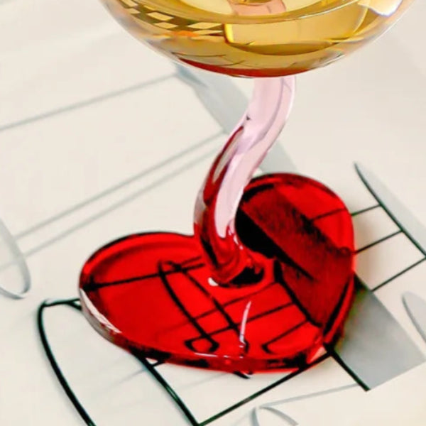 Pour Your Heart Out Wine Glass