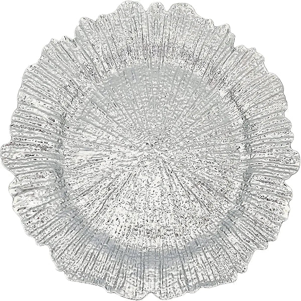 Aura Charger Plates (Set of 6 - Assorted Colours)