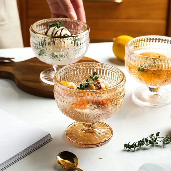 Vintage Ice Cream Bowl