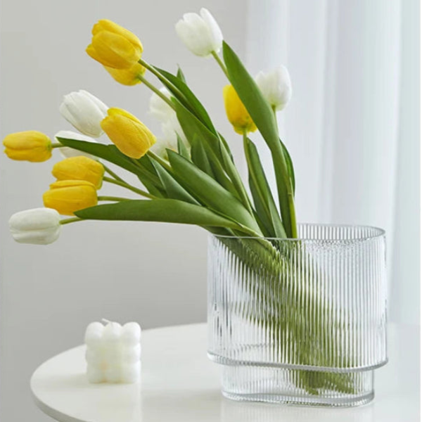 Ripple Vase (Assorted Colours)