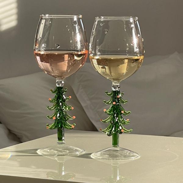 Noël Wine Glass