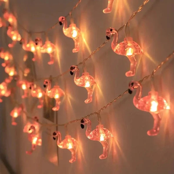 Flamingo String Lights