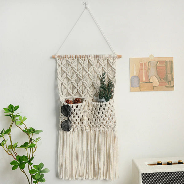 Pinto Macrame Hanging Pouch