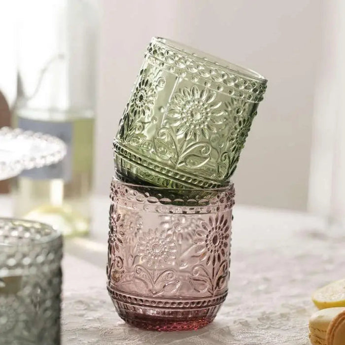 Vintage Tumblers (Assorted Colours)