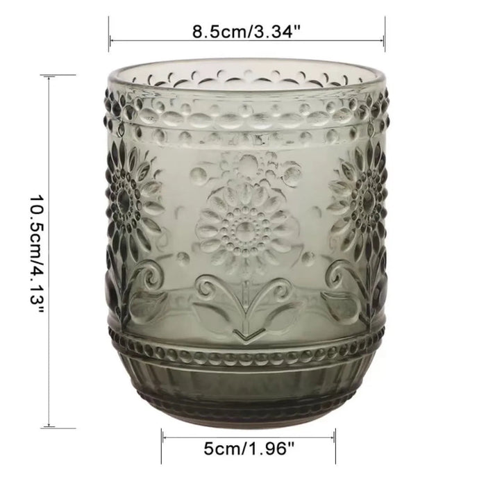 Vintage Tumblers (Assorted Colours)