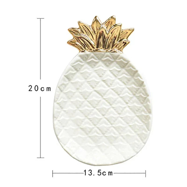 Pineapple Trinket Dish (Assorted Colours)