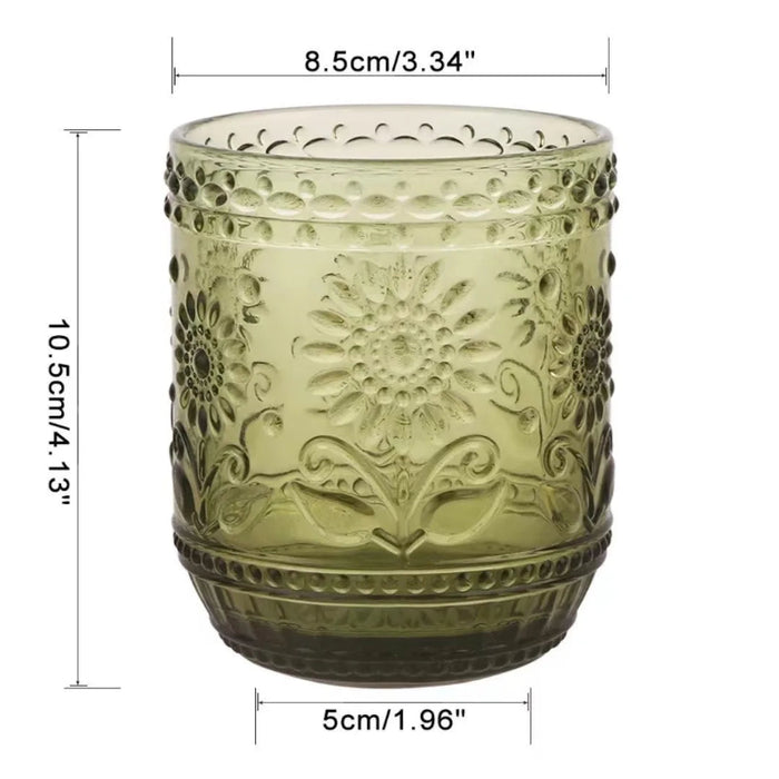 Vintage Tumblers (Assorted Colours)