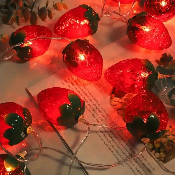 Strawberry LED String Lights