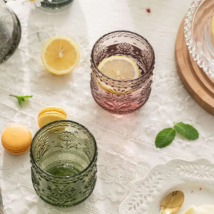 Vintage Tumblers (Assorted Colours)