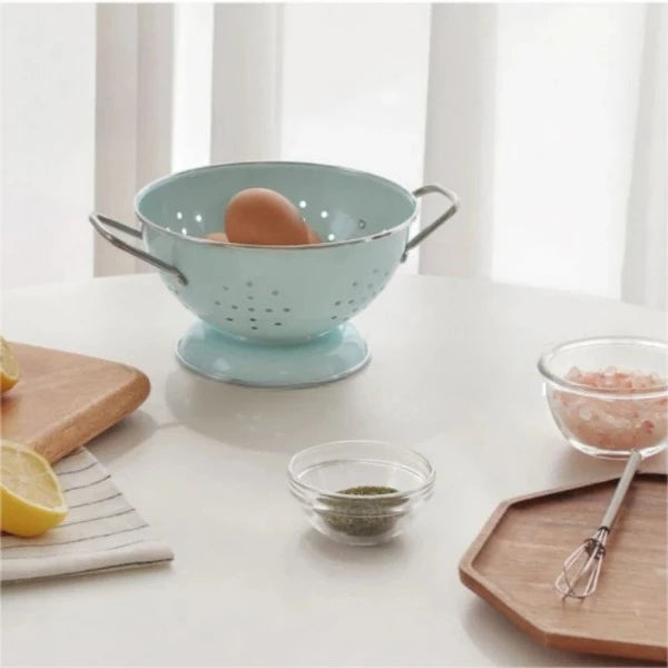 Enamel Colander (Assorted Colours)