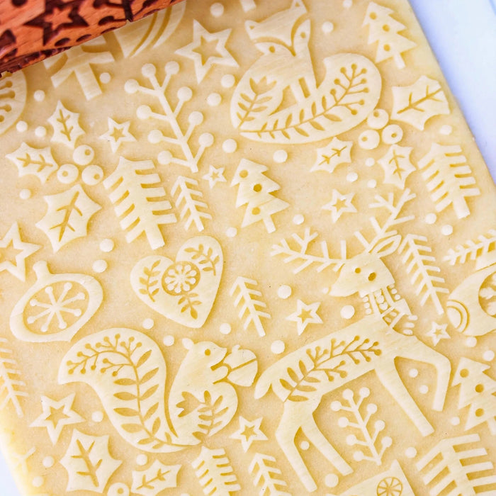 Nordic Christmas Rolling Pin
