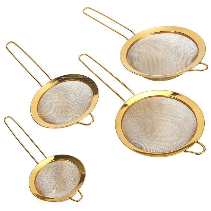Golden Sieve (Set of 4)