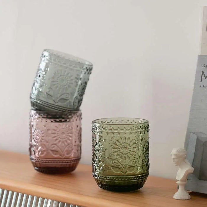 Vintage Tumblers (Assorted Colours)