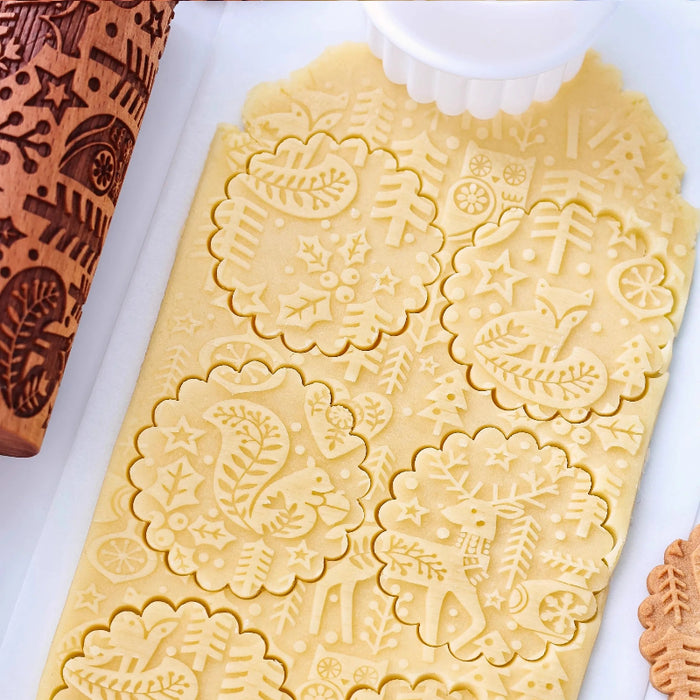 Nordic Christmas Rolling Pin