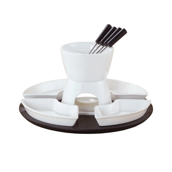 Ceramic Chocolate Fondue Set