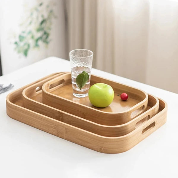 Bamboo Serving Trays (Assorted Sizes)