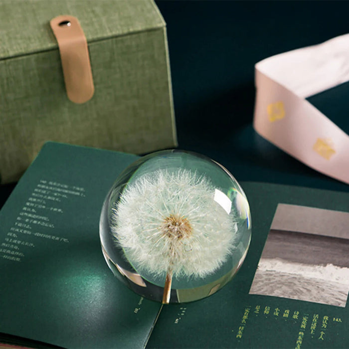 Dandelion Resin Ornament (Assorted Sizes)