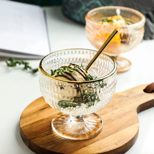 Vintage Ice Cream Bowl