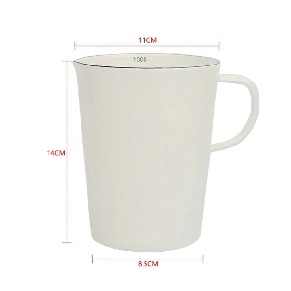 Enamel Measuring Jugs (Assorted Sizes)