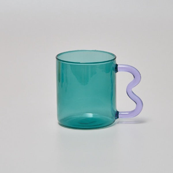 Wavy Glass Cup