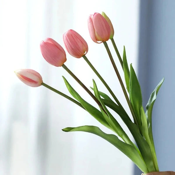 artificial tulip bunch