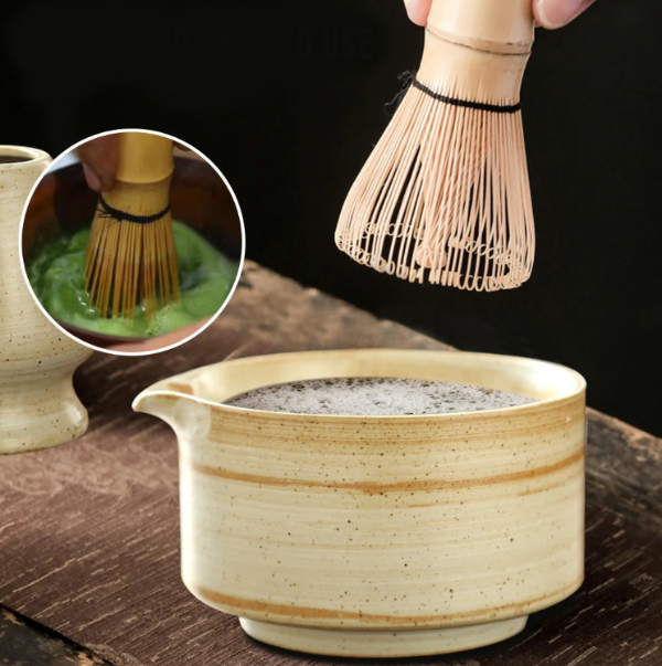 ceremonial matcha tea set