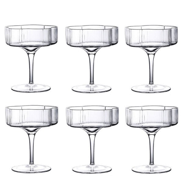 coupe glasses champagne