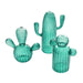 glass cactus vase