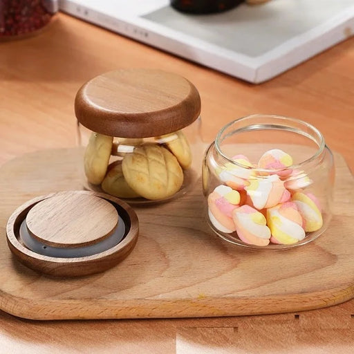 glass spice jars