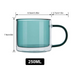 jewel toned double walled mug