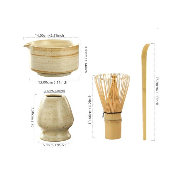 matcha tea making set