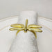 napkin rings gold