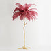 ostrich feather lamp