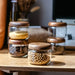 spice jars with lid