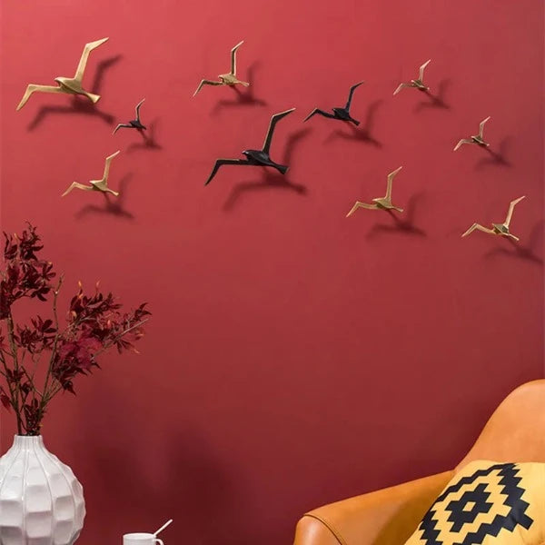 wall art seagulls