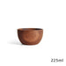 wooden fruit bowl