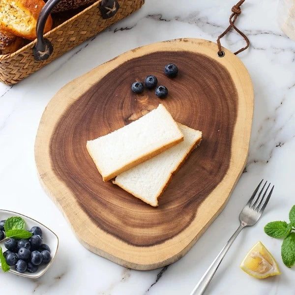 wooden serving board