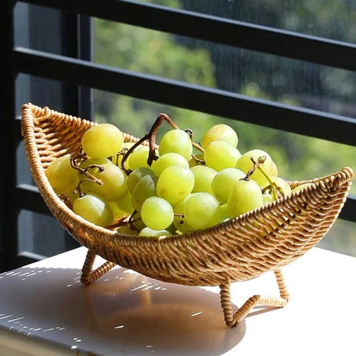 woven boat bowl