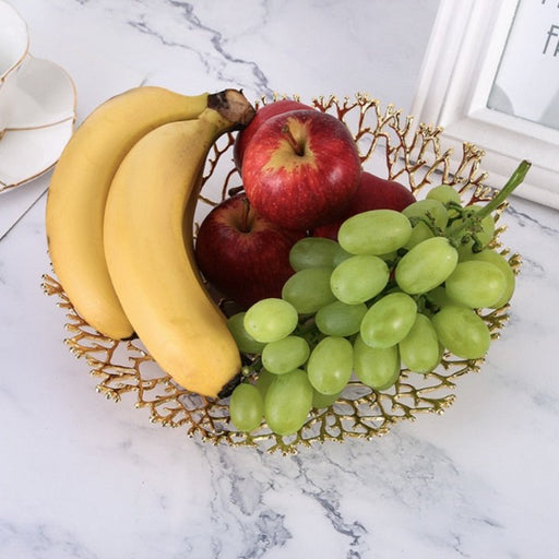 Gold Fruit Bowl