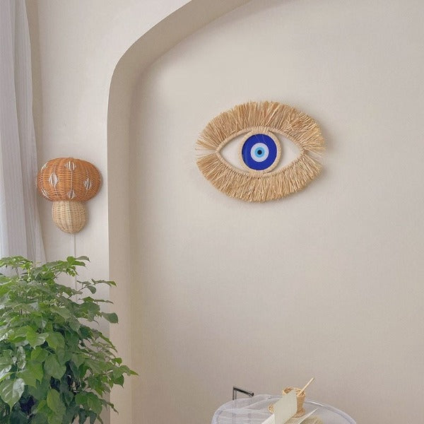 Nazar Raffia Wall Hanging