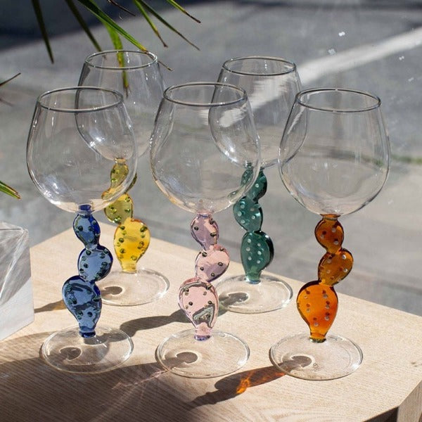 Nopalito Wine Glass
