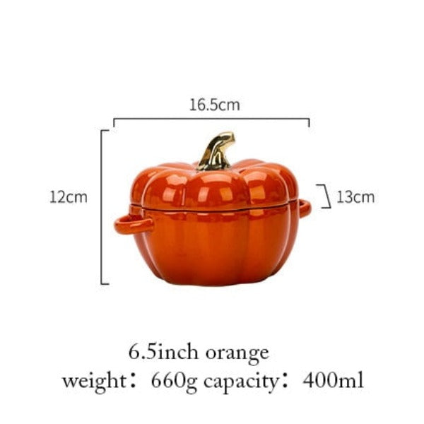 Pumpkin Bowl Ceramic