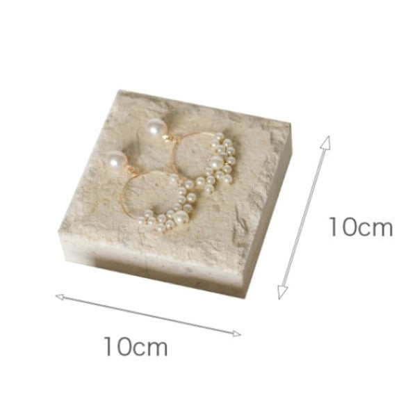 Natural Stone Earring Tray