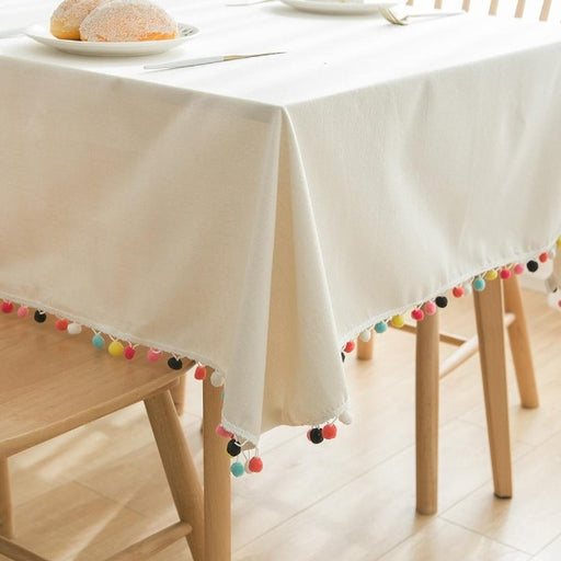 linen tablecloth