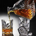 crystal whiskey decanter set australia