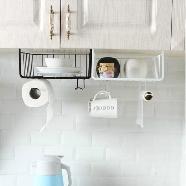 Under Shelf Storage Basket and Organizer