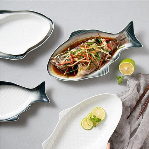 Fish Shaped Serving Platter